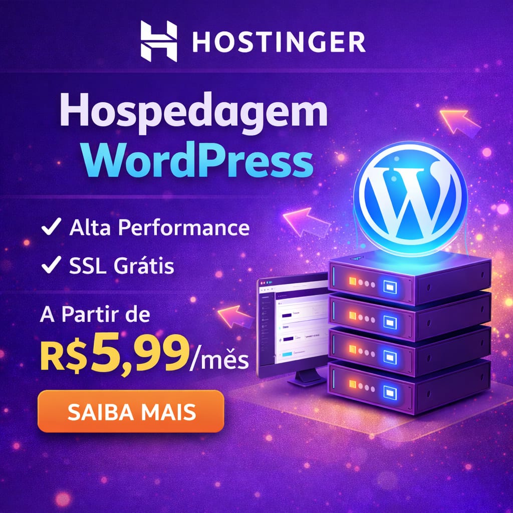 Hospedado por Hostinger